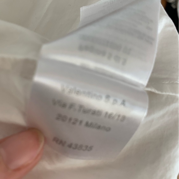 Red Valentino Cotton Babydoll Mini Dress size 38 - Picture 6 of 8